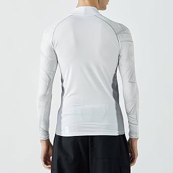 23ss【新品未使用 アルチビオ】襟メッシュ吸水速乾機能素材ハイネック38号 即日発送】インナーシャツ 消臭 接触冷感 メッシュ シャツ 8350